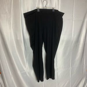 Lane Bryant size 26/28 black skinny straight leg